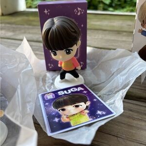 Tiny Tan BTS McDonald’s Suga Yoongi Toy